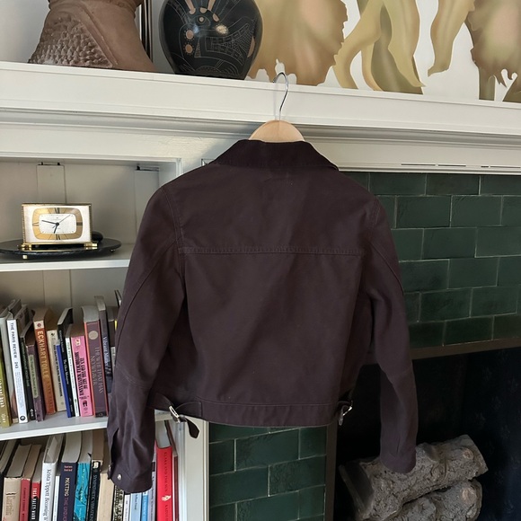 TNA Barkley Workwear Jacket in Rich Mocha Brown - Picture 6 of 8